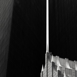 Between Two Towers. Houston, Texas